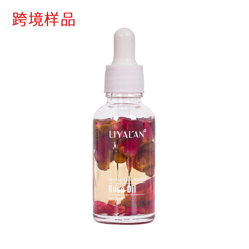 30ml Multi-Purpose Rose Oil: For Face, Body & Hair - Hydrating Botanical Essential Oil - Korvel