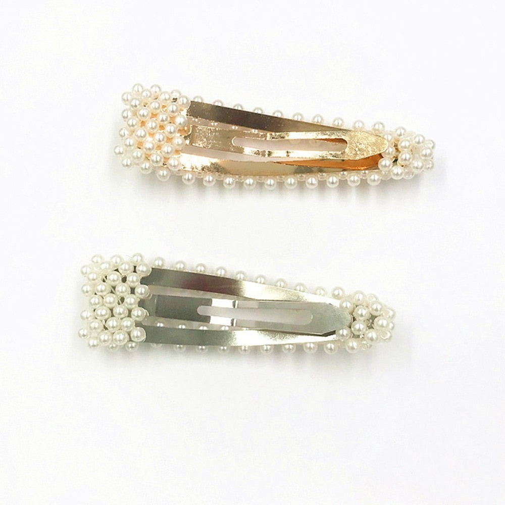 Horquillas de Perlas Falsas Vintage para Elegancia Nupcial