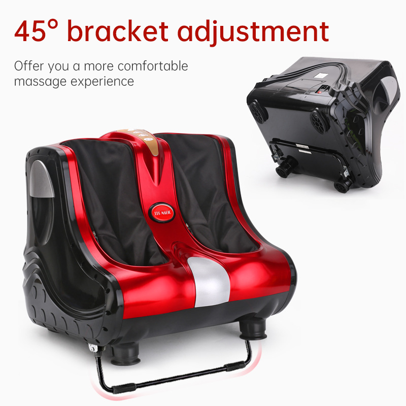 Full-Coverage Heating Smart Massager for Foot and Leg Therapy: Acupoint Massaging Device for Foot, Leg, and Sole Wellness - Korvel
