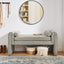 Premium Upholstered Storage Bench - 50.39 Inches