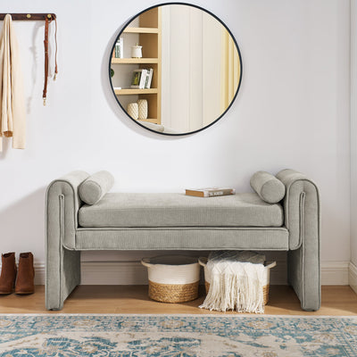 Premium Upholstered Storage Bench - 50.39 Inches