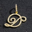 Hip Hop Grass Letter Pendant with Cuban Chain