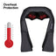 LUYAO LY-580A+1 shiatsu deep kneading heated Neck shoulder back body massager massage belt shawl massage machine - Korvel