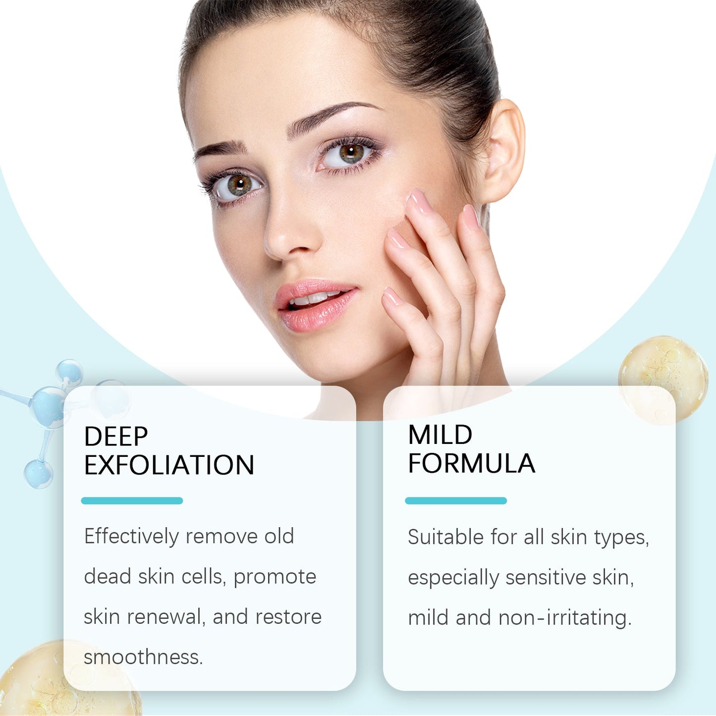 Essence Exfoliante Faciale Premium pour une Peau Lisse