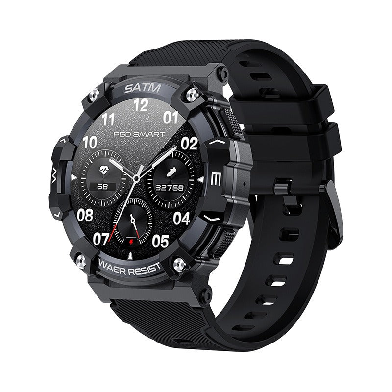 Multifunctional Smart Watch with Bluetooth and Heart Rate Detection