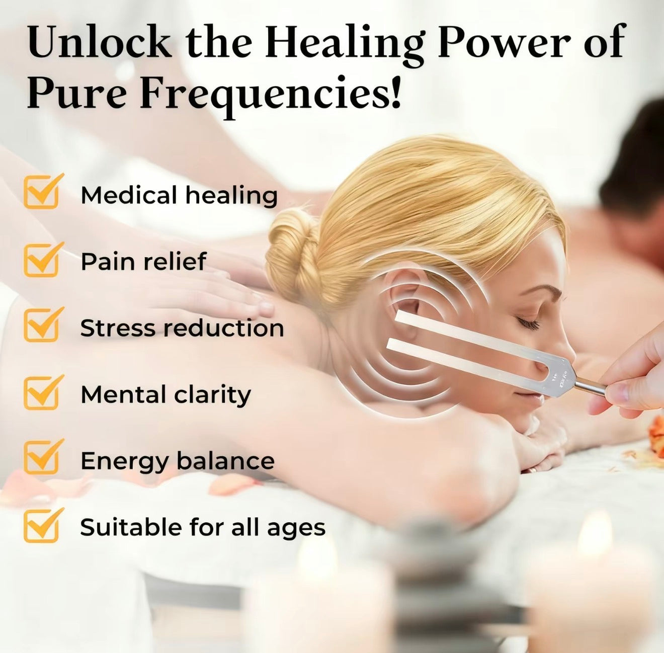 PureTone Tuning Fork Set for Relaxation and Sound Therapy