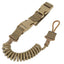 Tactical Two Point Rifle Sling Adjustable Bungee Tactical Airsoft Gun Strap System Paintball Gun Sling for Airsoft Hunting - Korvel