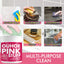 Home Gentle Multi-Functional Cleaning Cream, Clean Kitchen Heavy Oil Dirt General Pink Barrel Cleaning Powder - Korvel