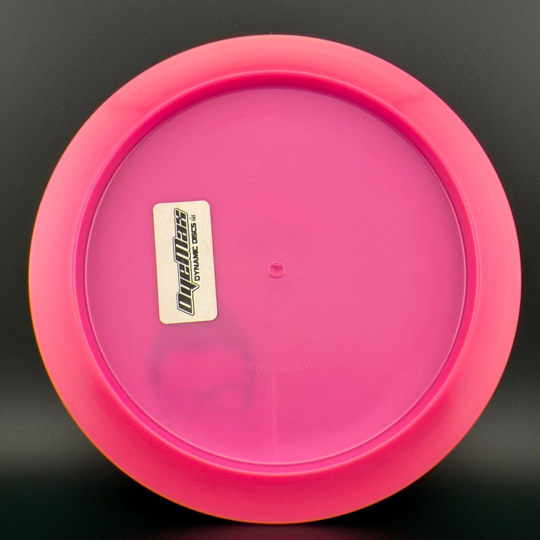 Fuzion Enforcer - Disque de Disc Golf Mini Logo DyeMax