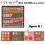HANDAIYAN Palette de Fards à Paupières de 31 Couleurs et Ensemble de Blush et Enlumineur
