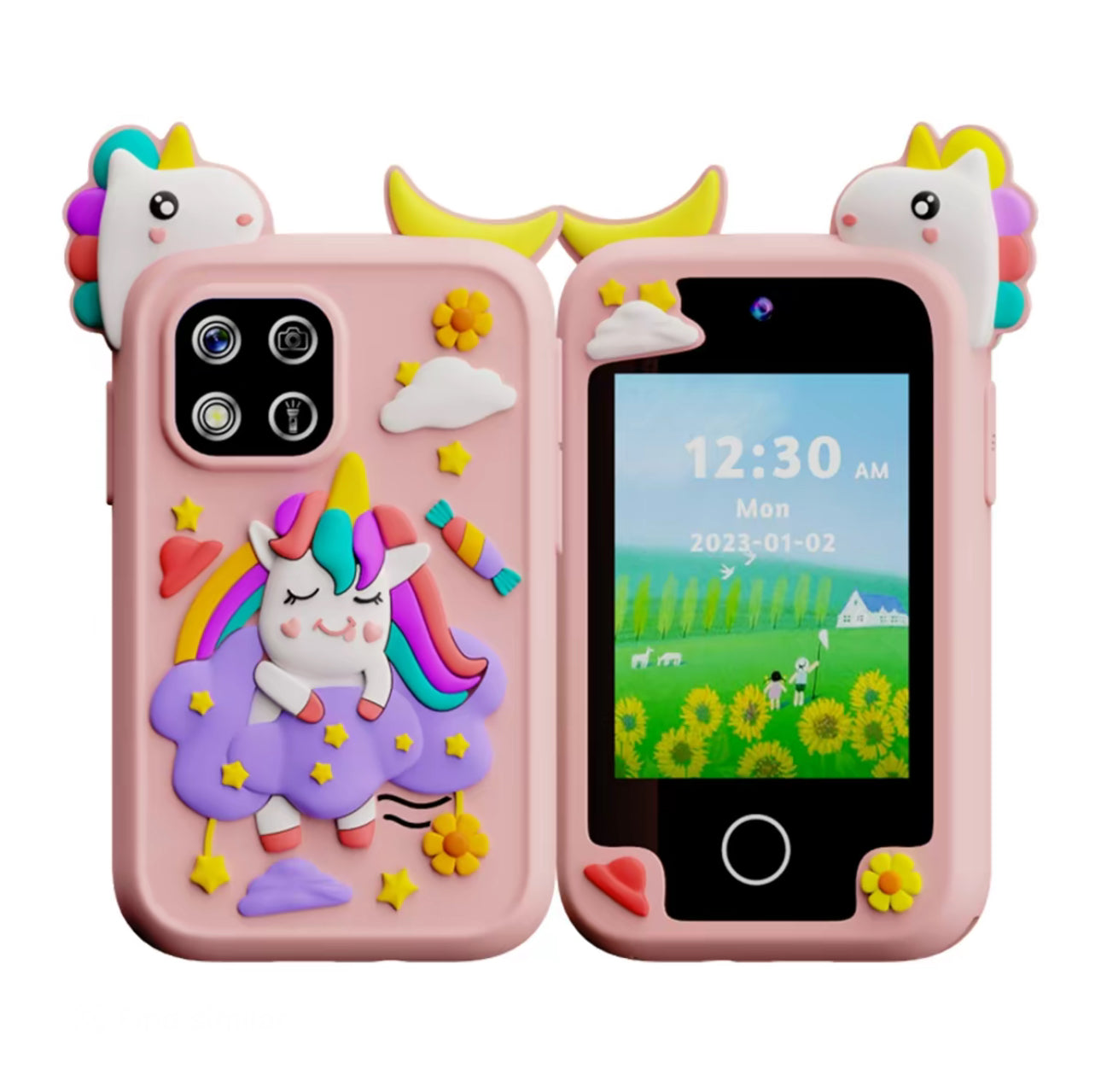 SmartyJoy Kids Phone - Educational Touchscreen Toy