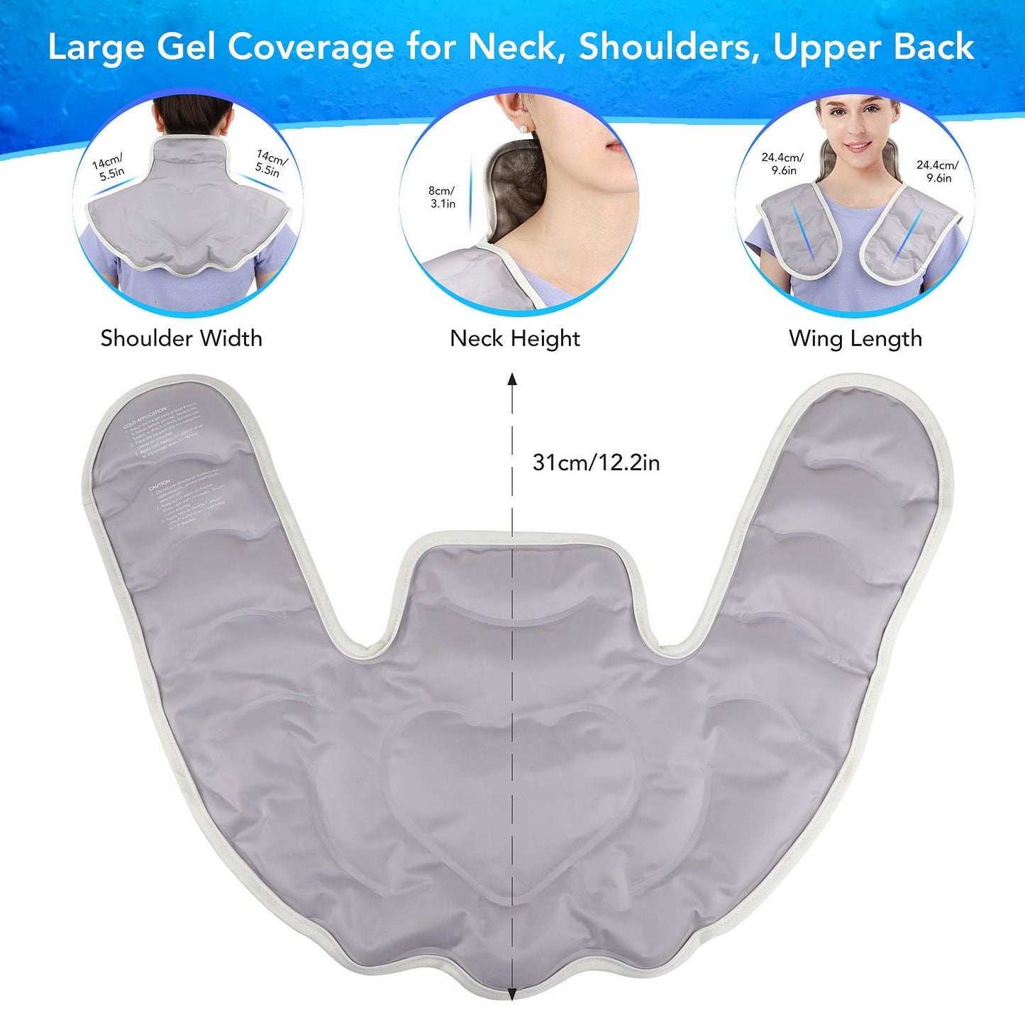 Hailicare Hot & Cold Compress for Neck and Shoulders
