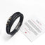 Men's Multi-Layer Woven Bracelet in Stainless Steel and Leather