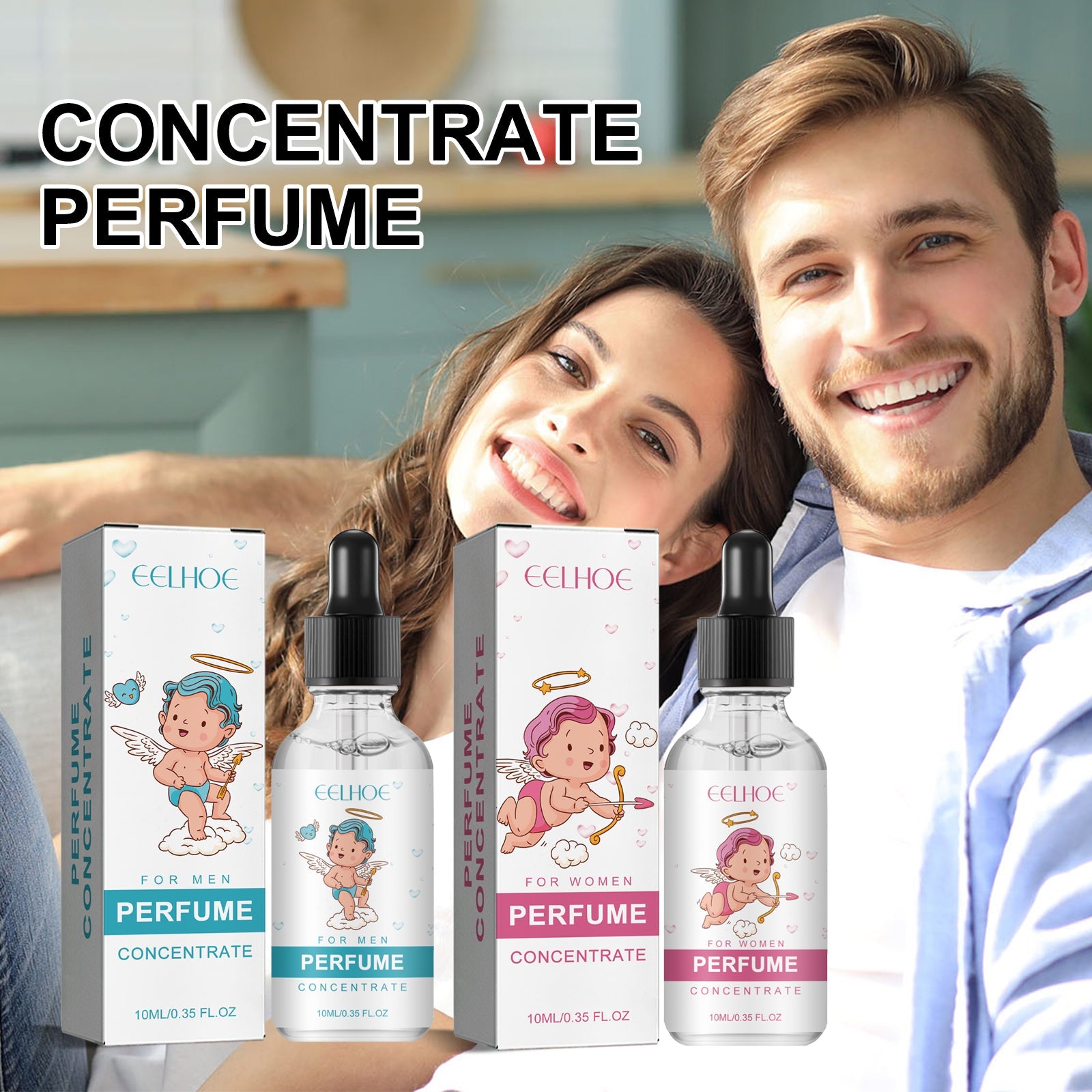 For Men Perfume, Long-Lasting Light Fragrance Fresh Natural Niche Fragrance Wrist Behind Ear Perfume - Korvel