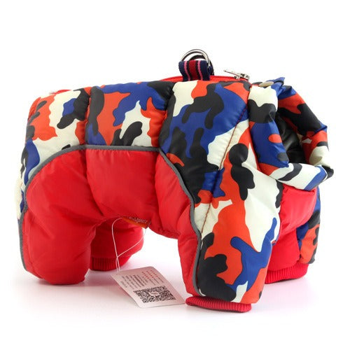 Pet Dog Clothes Winter Clothes Thickened Warm Down Jacket Teddy Dog Quadruped Winter Coat - Korvel