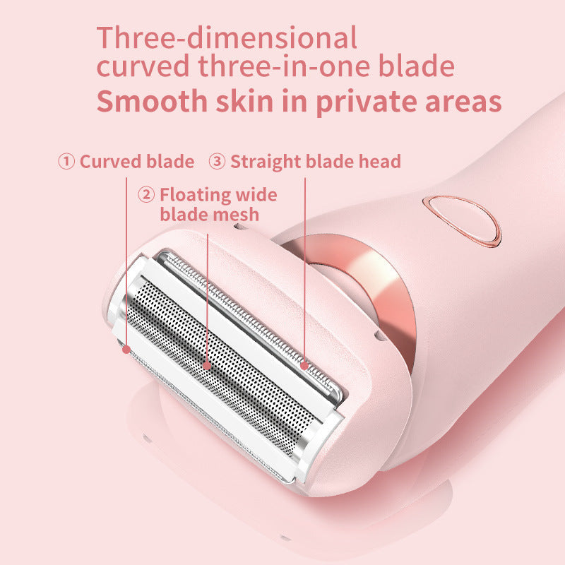 Private Hair Shaving Machine 2-in-1 Women's Hair Cutting Machine Electric Hair Removal Instrument - Korvel