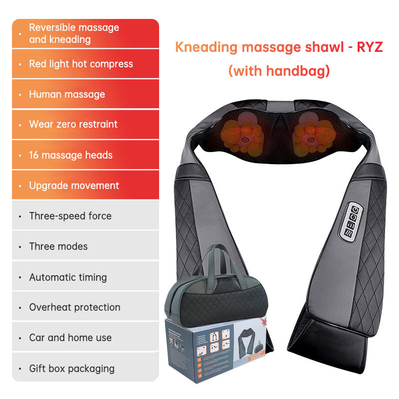 SKG Electric Kneading Massage Shawl for Relaxation