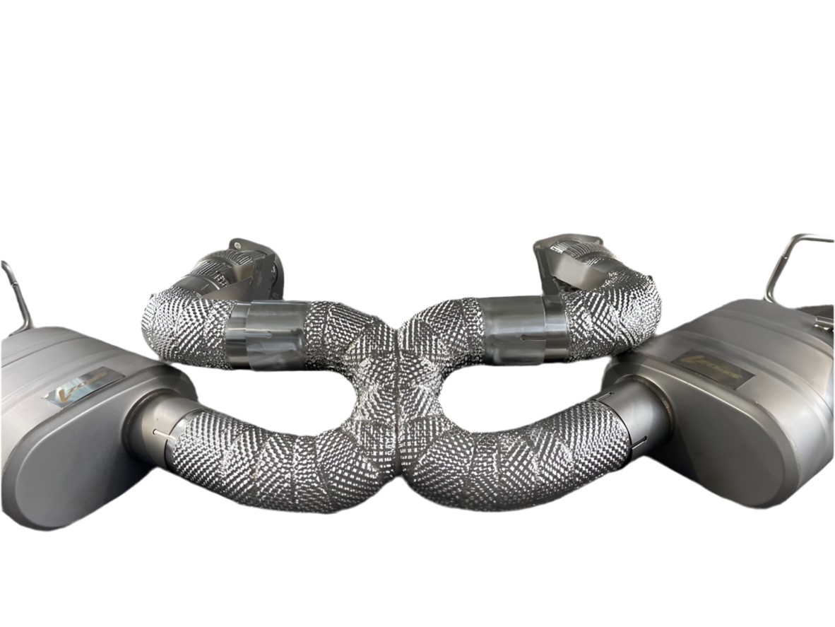 SPDZ1 Ultra Edition X-Pipe Exhaust System for Corvette C8 Stingray (AFM/NPP) - Korvel