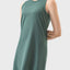 Round Neck Sleeveless Active Dress