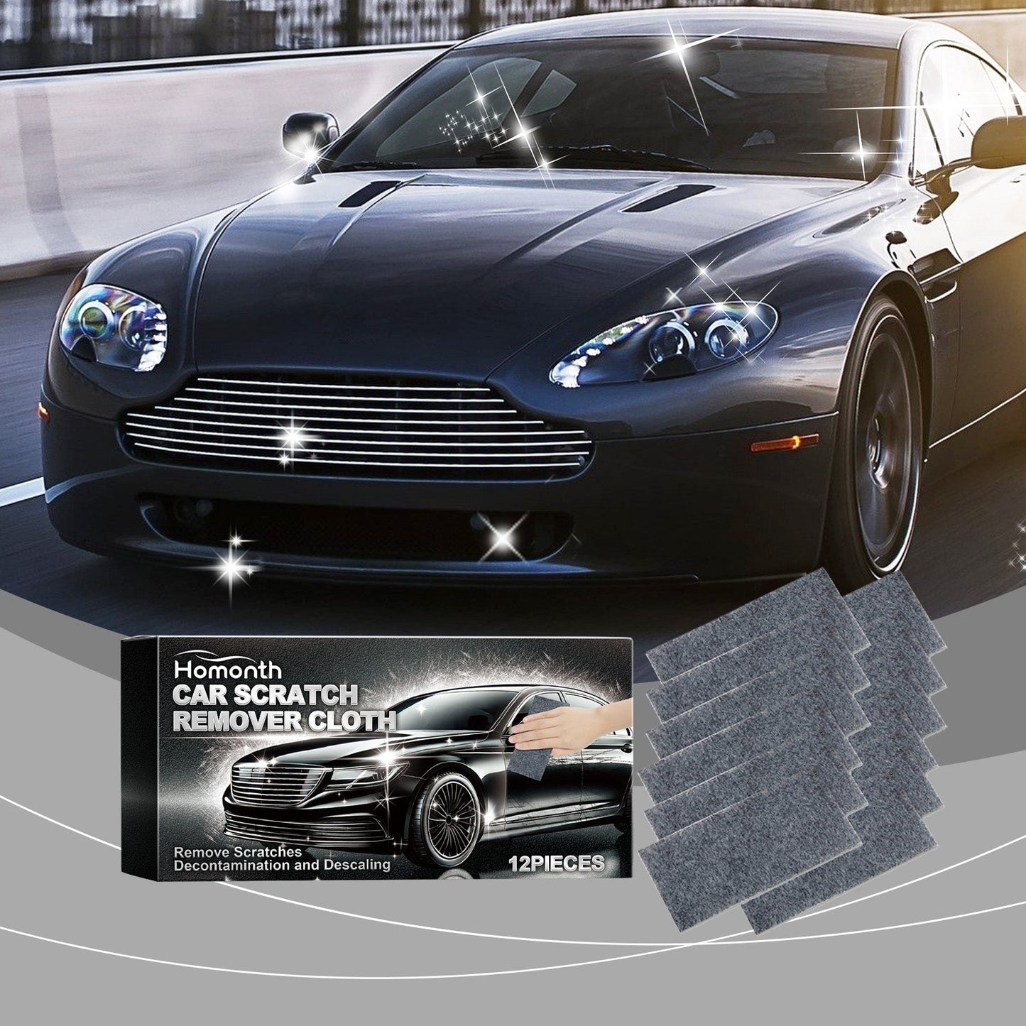 Premium Car Scratch Remover Cloth for Effortless Repair