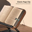 Adjustable 360° Rotating Book Stand with Elastic Clips, for Cookbooks, Laptops & More - Korvel