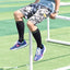 Premium Black Calf Sports Socks for Active Lifestyles