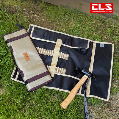 Outdoor Camping Nail Bag Simple Tool Bag Camp Nail Bag Storage Bag Tent Nail Hammer Portable Storage Bag Large - Korvel