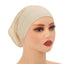 High-Quality Solid Color Silk-Cotton Lining Cap Women's Fashion Simple Versatile Wide-Brimmed Hat - Korvel
