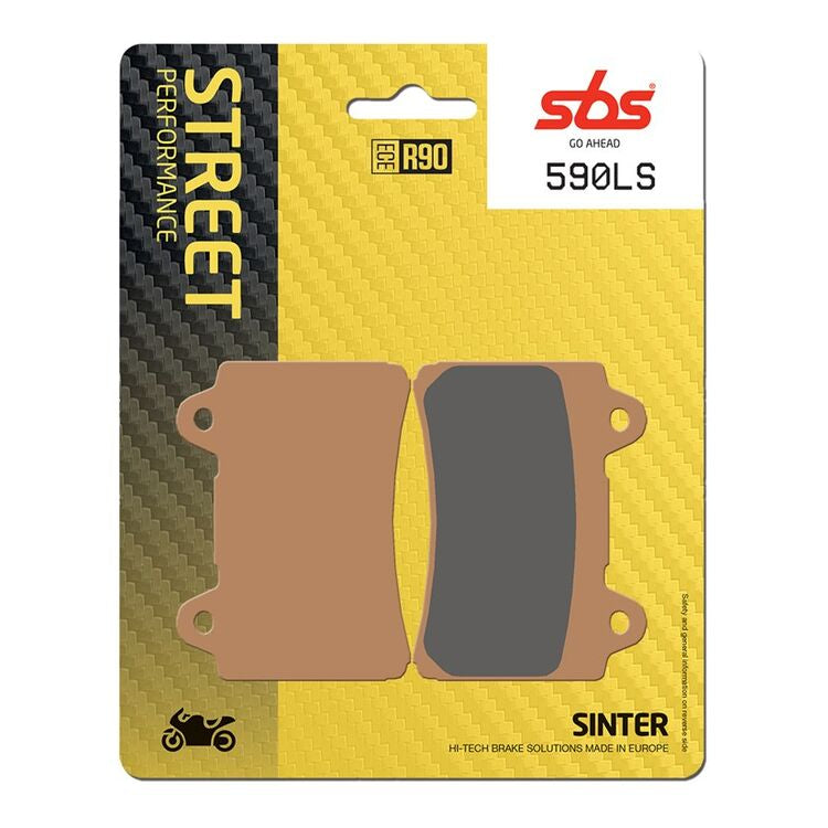 Pastillas de freno traseras SBS LS Sinterizadas 590LS