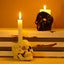 Hollow skull candle holder desktop storage ornament - Korvel