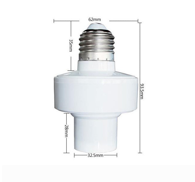 Tuya WiFi Smart Lamp Head Smart Life App Lamp Holder Alexa Speaker Voice Control - Korvel