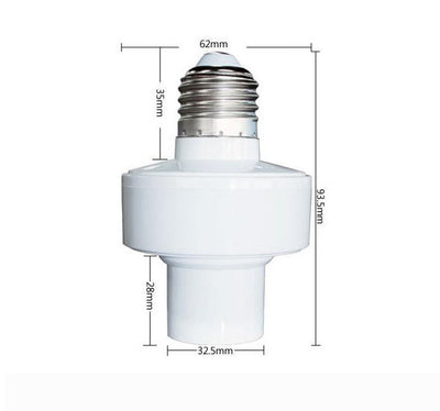 Tuya WiFi Smart Lamp Head Smart Life App Lamp Holder Alexa Speaker Voice Control - Korvel