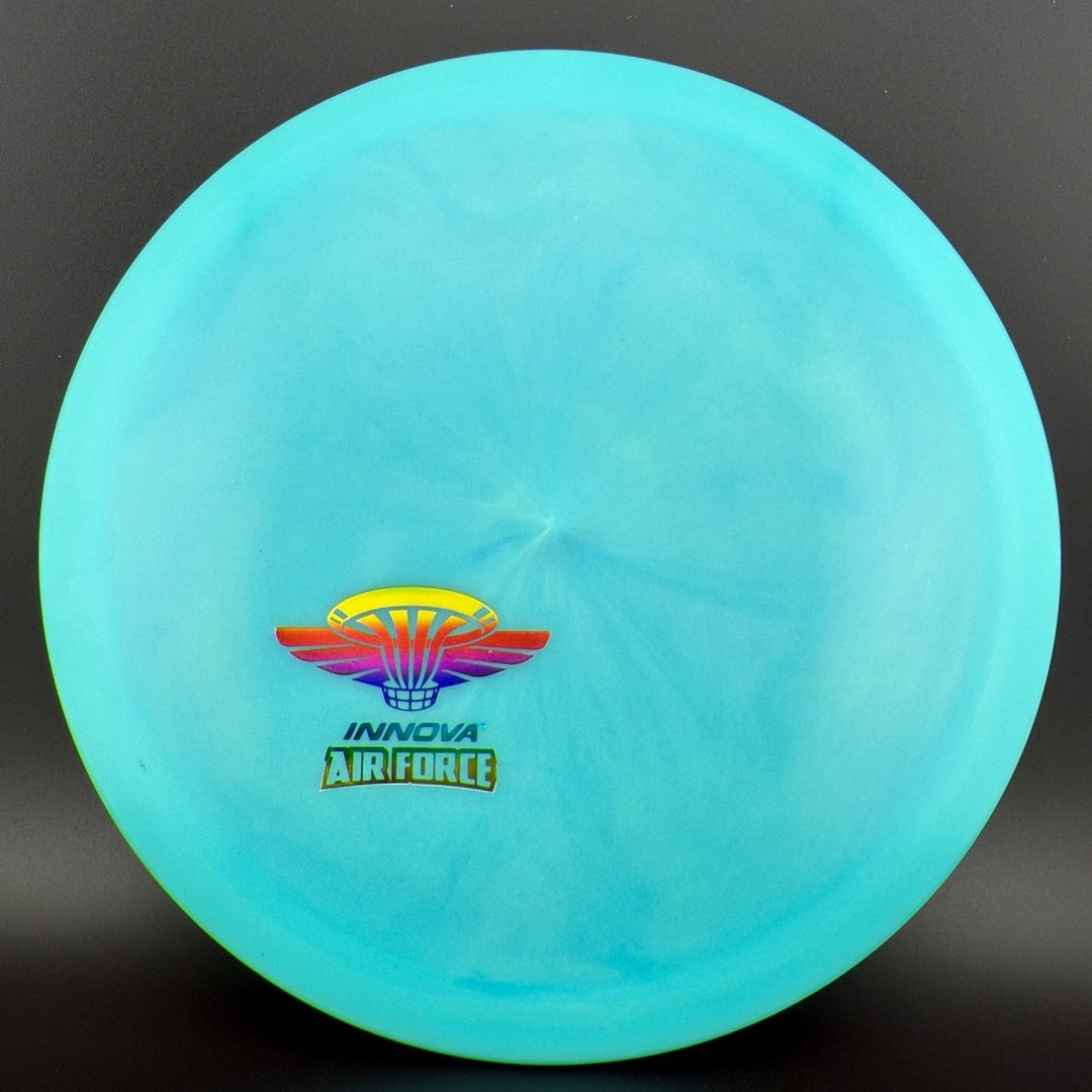 Color Glow Champion Eagle - Disco de Golf Driver con Sello de la Fuerza Aérea