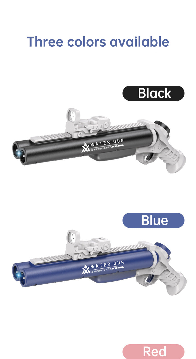 Double tube electric water gun outdoor water play and war toy - Korvel