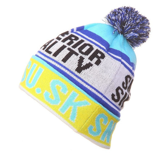 Premium Women's Winter Knitting Beanie for Skiing