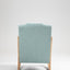 Premium Upholstered Rocking Chair with Lumbar Pillow