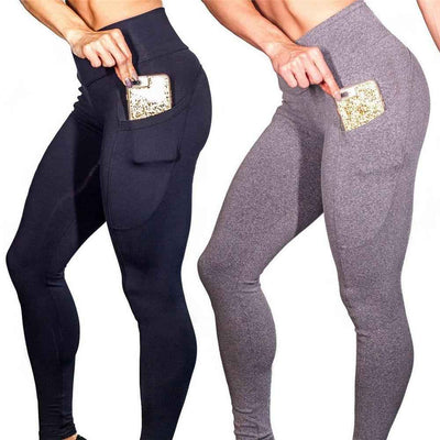 Leggings Taille Haute Noires ChicLift