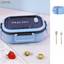 Sealed leak-proof portable large capacity compartment lunch box lunch box outdoor picnic box - Korvel