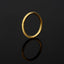 Premium 20g Gold Steel Hoop Nose Ring
