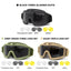 Military Tactical Goggles Outdoor Windproof Sports Army Airsoft Shooting Glasses Cycling Mountaineering Eyewear UV400 - Korvel