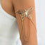 Metal Wind Su Chain, Punk Arm Ring, Exaggerated Women's Open Butterfly Arm Bracelet - Korvel