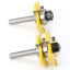 2 pc 8mm Shank high quality Tongue & Groove Joint Assembly Router Bit Set 3/4 Stock Wood Cutting Tool - Korvel