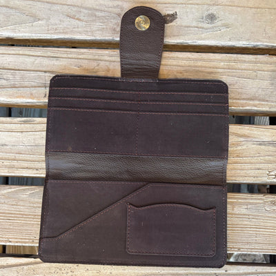 Elegant Teal Bayou Leather Wallet - Korvel