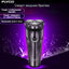 FLyco Professional Body Washable Electric Shaver for Minutes Rechargeable Electric razor 3D Floating FS372 - Korvel