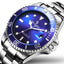 Brand Luxury Men Watches Automatic Black Watch Men Stainless Steel Waterproof Business Sport Mechanical Wristwatch Sub Mariner - Korvel