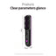 Peigne lissant céramique sans fil avec écran LCD