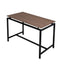 TREXM 5-Piece Compact Bar Table Set - Modern Industrial Design