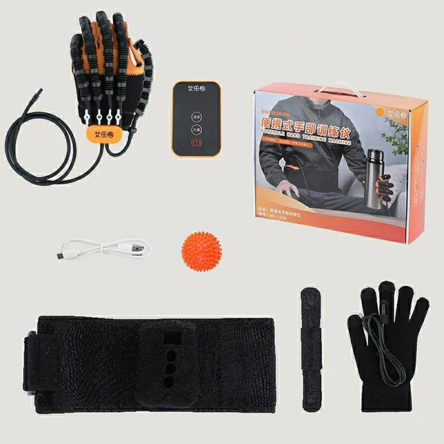 Portable Rehabilitation Robot Gloves for Hand Training