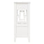36'' Farmhouse Pine Wood Console Table Entry Sofa Table with 4 Drawers & 1 Storage Shelf (Antique White) - Korvel