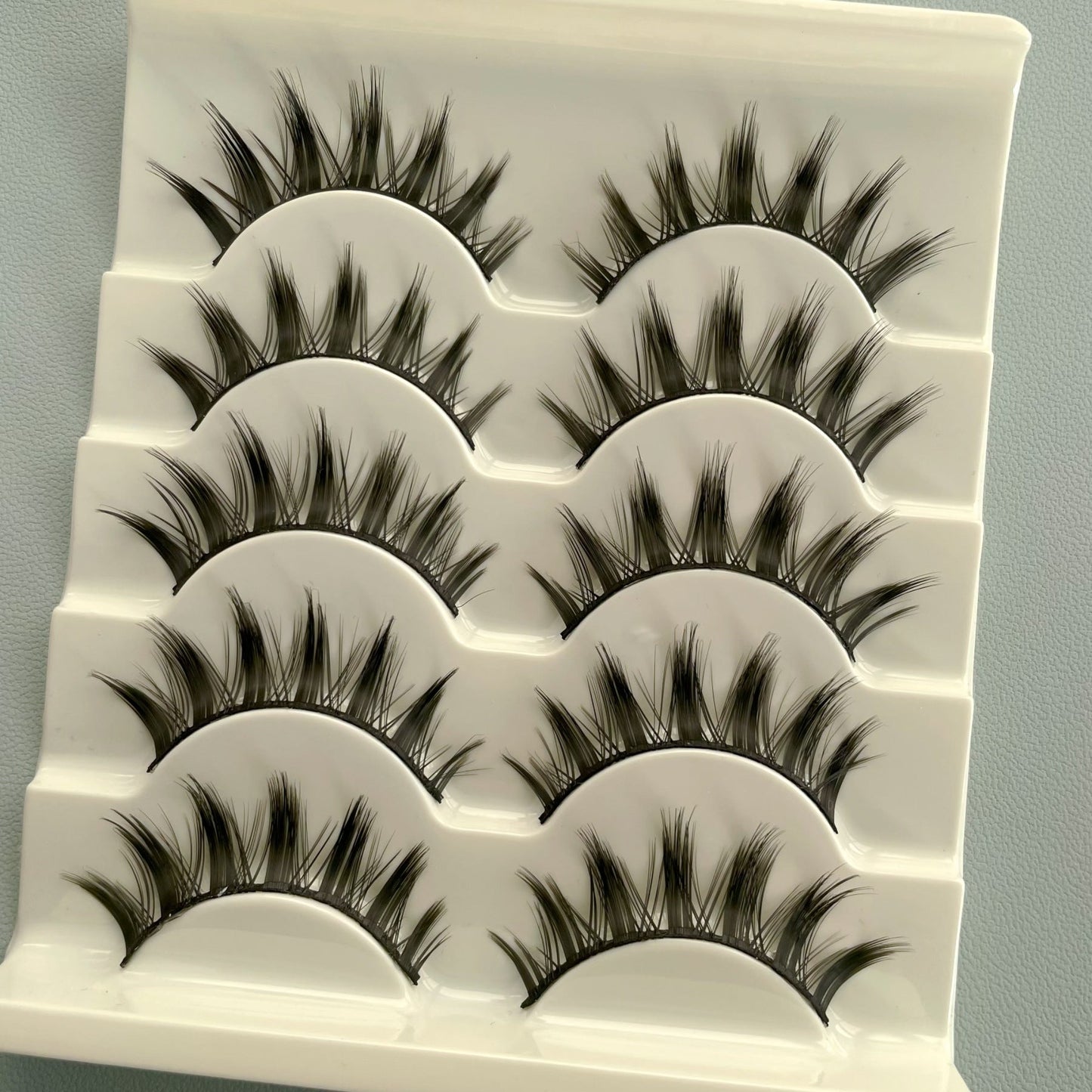 Cartoon Bushy Black Terrier Big Devil False Eyelashes Whole Piece Barbie Eyelashes Natural Little Devil - Korvel